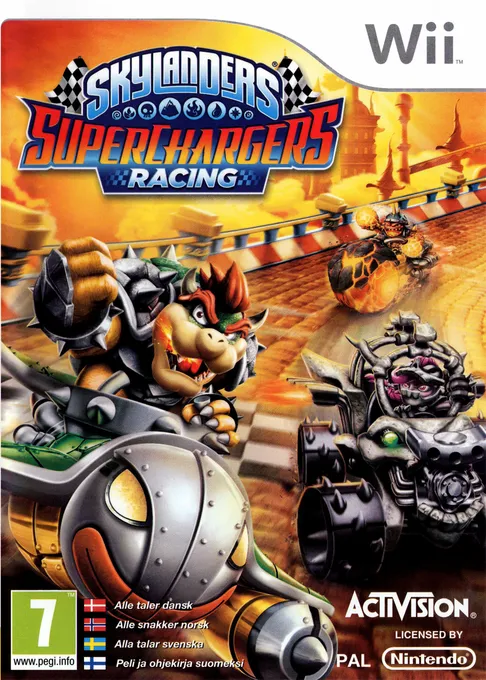 Skylanders - SuperChargers Racing (Europe) (En,Fr,De,Es,It,Nl,Sv,No,Da,Fi)